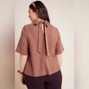 Current Air for Anthropologie Bette Tie-Back Top